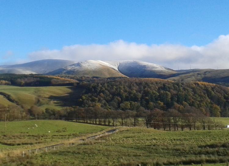 View of Eddleston NFM pilot catchment